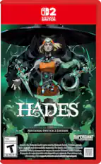 2 NINTENDO SWITCH HADES NINTENDO SWITCH 2 EDITION SUPERGIANT TEEN GAMES ADOLESCENTES
Includes the Nintendo Switch game and the Nintendo Switch 2 Edition upgrade pack. Upgrade pack also available separately. For details, visit Incluye el juego de Nintendo Switch y el paquete de mejora y el paquete también de mejora disponible a la versión por separado. Nintendo Switch 2 Edition. Para obtener más información, visite support.nintendo.com/switch2/upgradepack