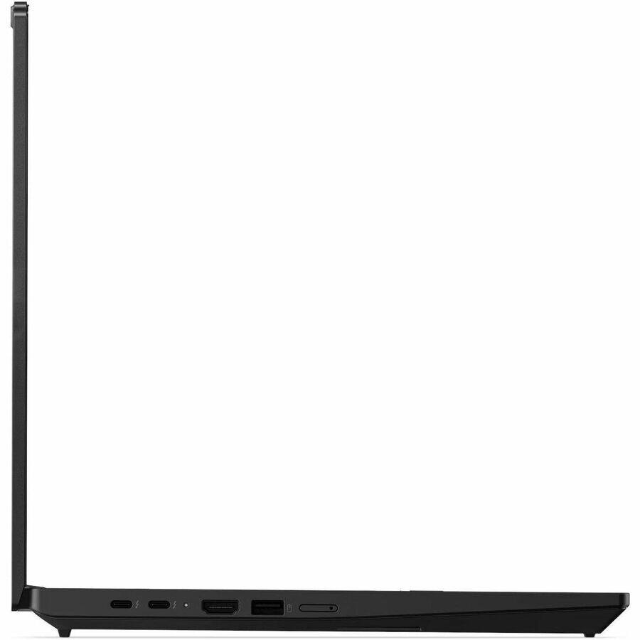 Alt View 2. Lenovo - Lenovo ThinkPad T16 Gen 5 21WT0064US 16" Copilot+ PC Notebook - WUXGA - 60 Hz - Intel Core Ultra 7 Series 3 355 - 32 GB - Black.