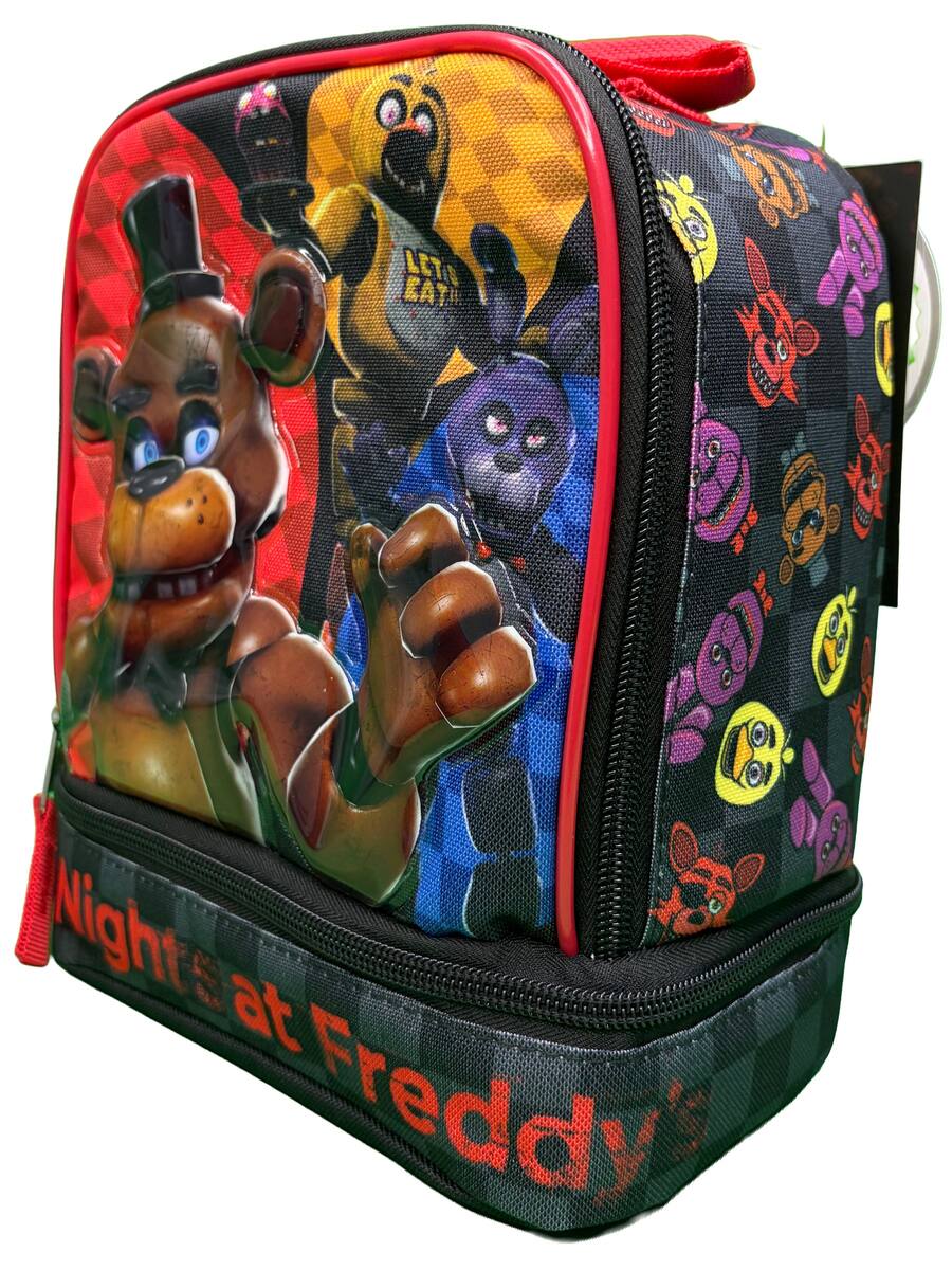 Bioworld Kids Insulated Lunch Bag with Handle, Five Nights at Freddys ...