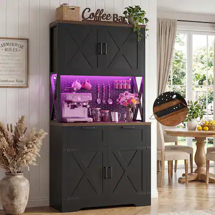Coffee Bar
FARMHOUSE RULES
FARMHOUSE RULES
YOU STITTY HOME.
WHEN BOUND TREES.
SEACH PROCERES.
DON'T DISMNER TOVORE.
ENJOVE BEST FRIEDS.
Farmhouse Rules