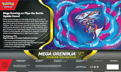 Pokémon Trading Card Game: Mega Greninja ex Premium Collection 10 Pokémon Trading Card Game: Mega Greninja ex Premium Collection 10