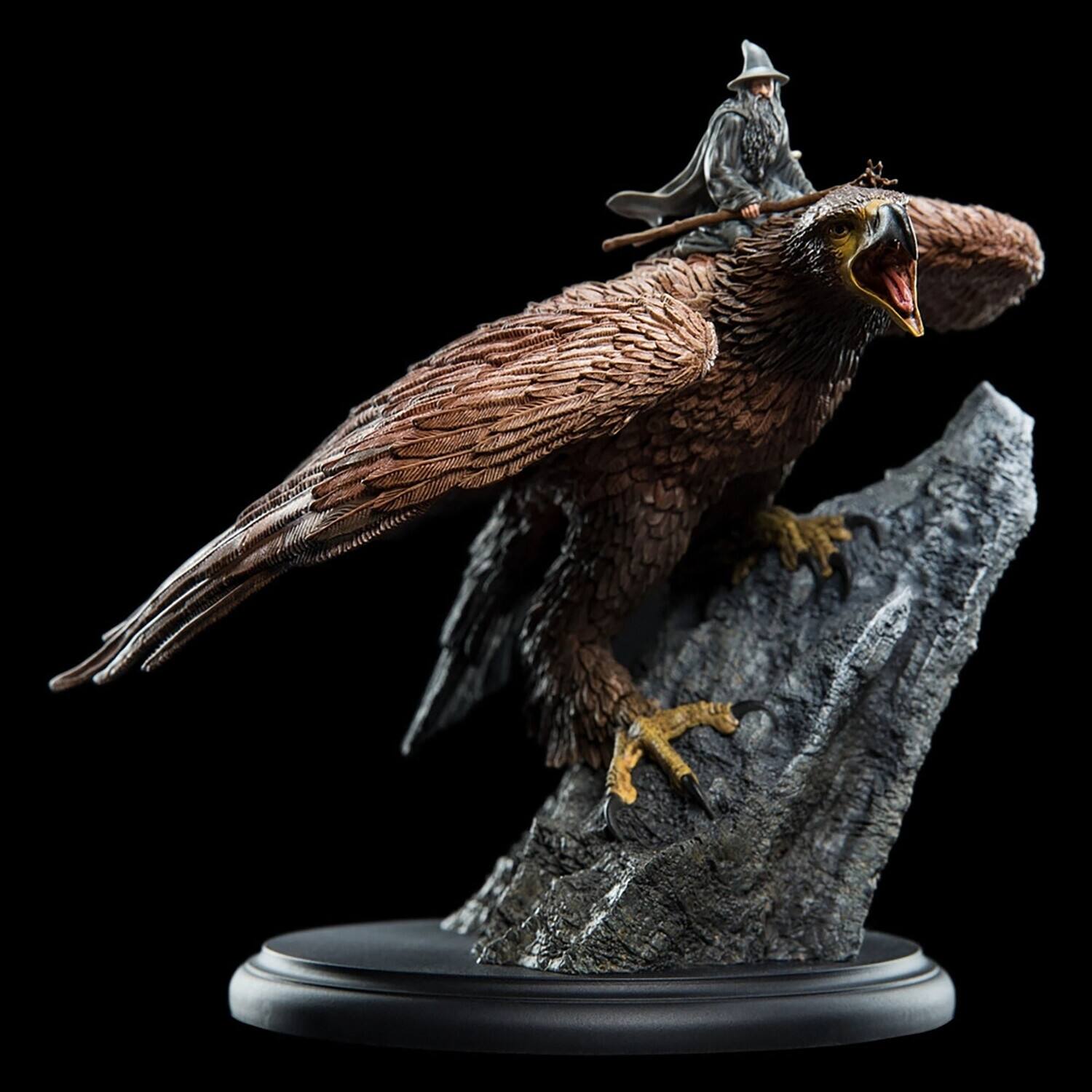 Alt View 1. Weta Workshop - WETA Workshop Polystone - The Lord of The Rings Trilogy - Gandalf the Grey On Gwaihir Miniature - COLLECTIBLES - Multicolor.