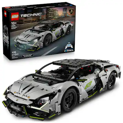 LEGO TECHNIC 10+ 42214 Lamborghini Revolto 1135 pcs/pzs Smart device required but not included CONTROL