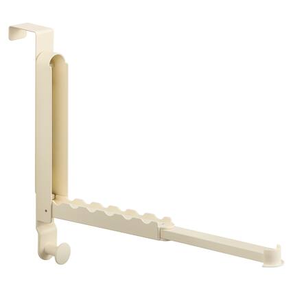 Front. Sorbus - Sorbus Over Door Hanger, Foldable, Heavy-Duty, Space Saving Organizer Drying Rack (6 Anti-Slip Hooks Extended Towel Rod) - White.
