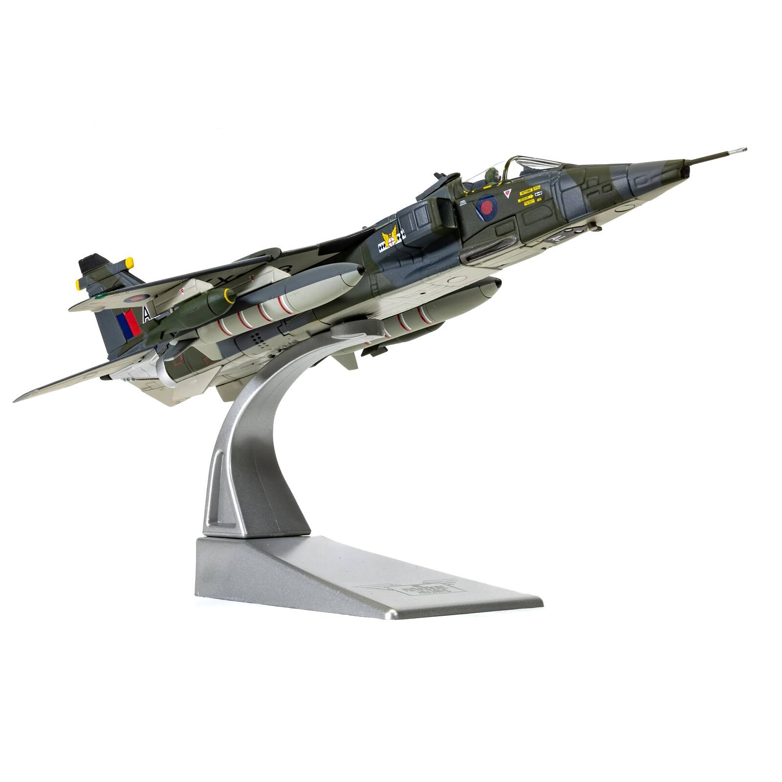 Alt View 4. Corgi - SEPECAT Jaguar GR.1 Aircraft "RAF Germany Bruggen" (1976) Royal Air Force "The Aviation Archive" 1/72 Model Car by Corgi.