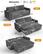 Dimension
Sofa: 91" x 36.2" x 19.3" x 20" x 78" x 22"
Lounge: 54" x 41.7" x 27.2" x 18.9" x 5.5" x 6.3"
Bed: 67.7" x 41.7" x 19.3"
Weight: 1400 LBS (x2)