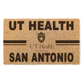 Jardine - Texas Health San Antonio 18" x 30" Team Logo Doormat - Brown