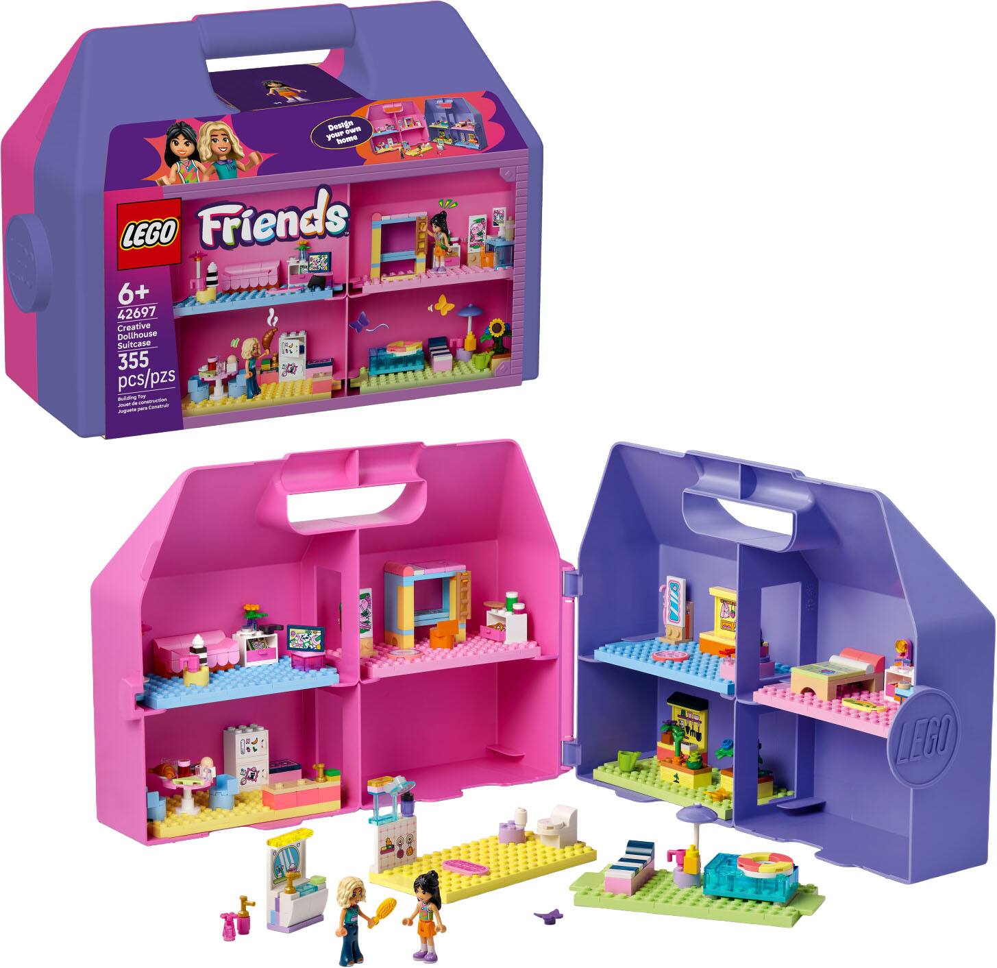 Friends Creative Dollhouse Suitcase 42697