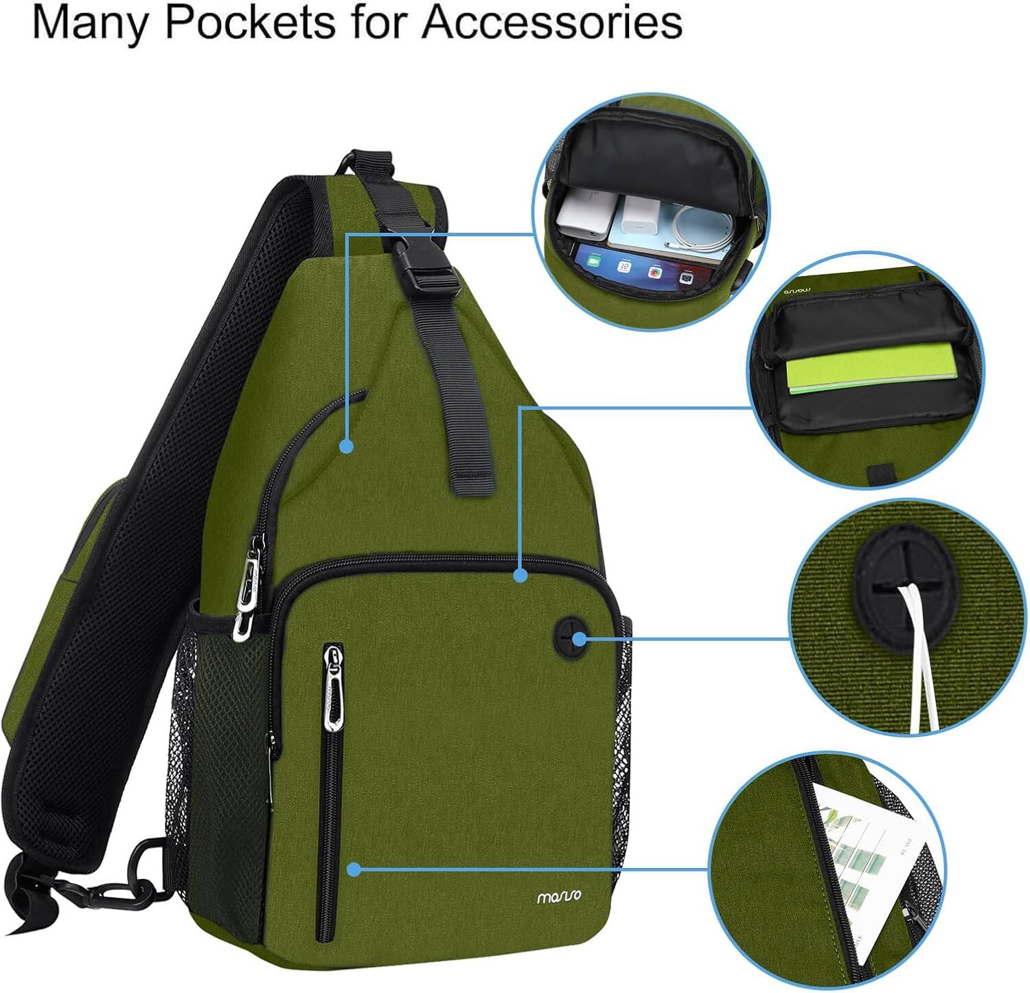 Many Pockets for Accessories