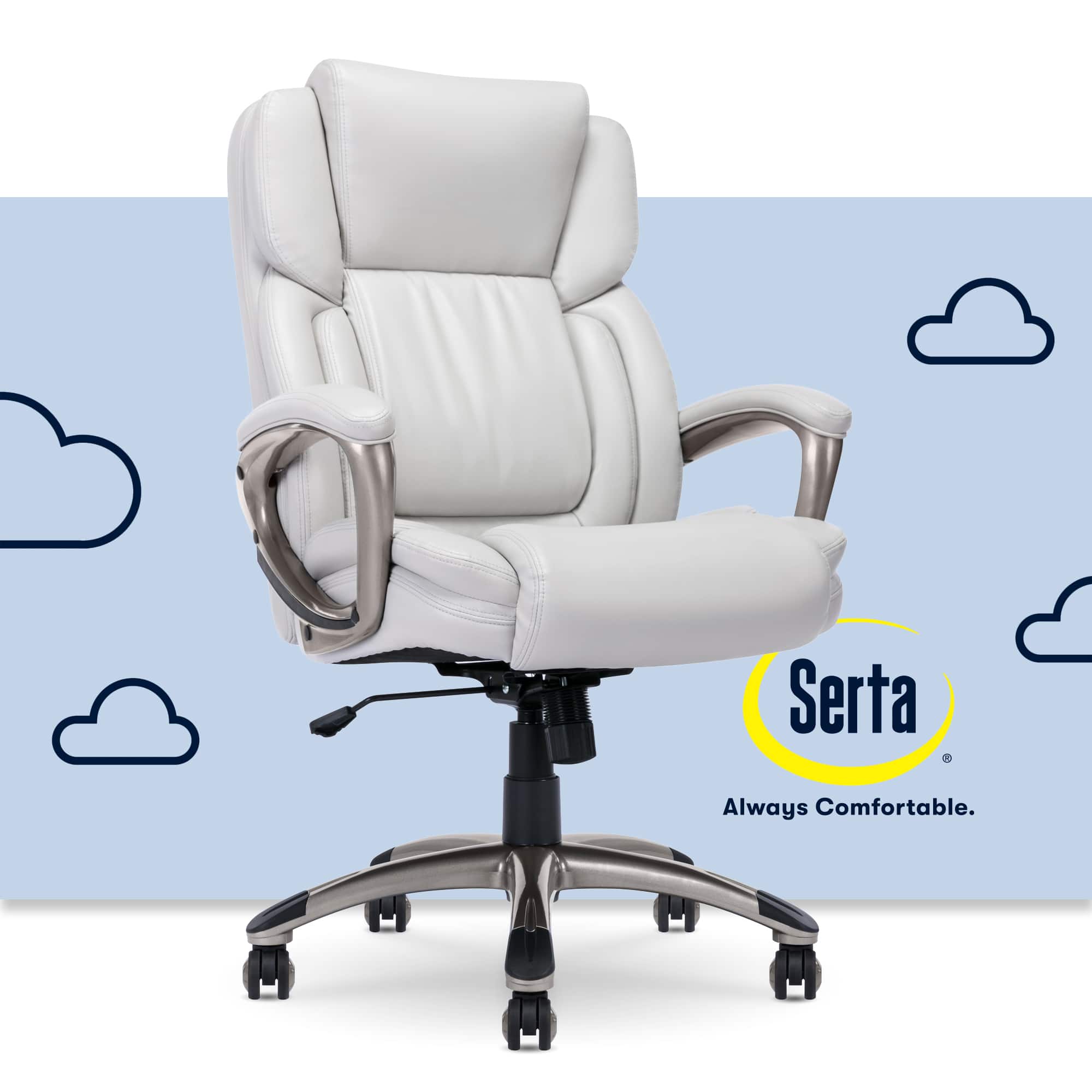 Serta Always Comfortable.
