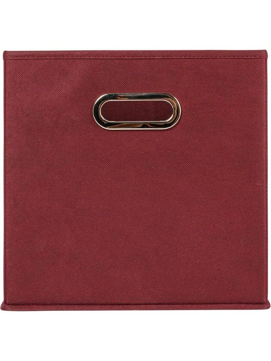 Alt View 4. Live At Space - 80 - 1 Foldable Fabric Storage Bins Set of 6 Cubby Cubes With Handles Black.