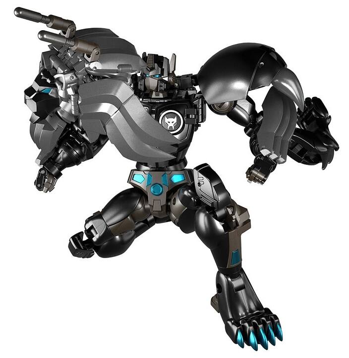 Alt View 5. Transformers - MP-48+ Dark Amber Leo Prime | Transformers Masterpiece.