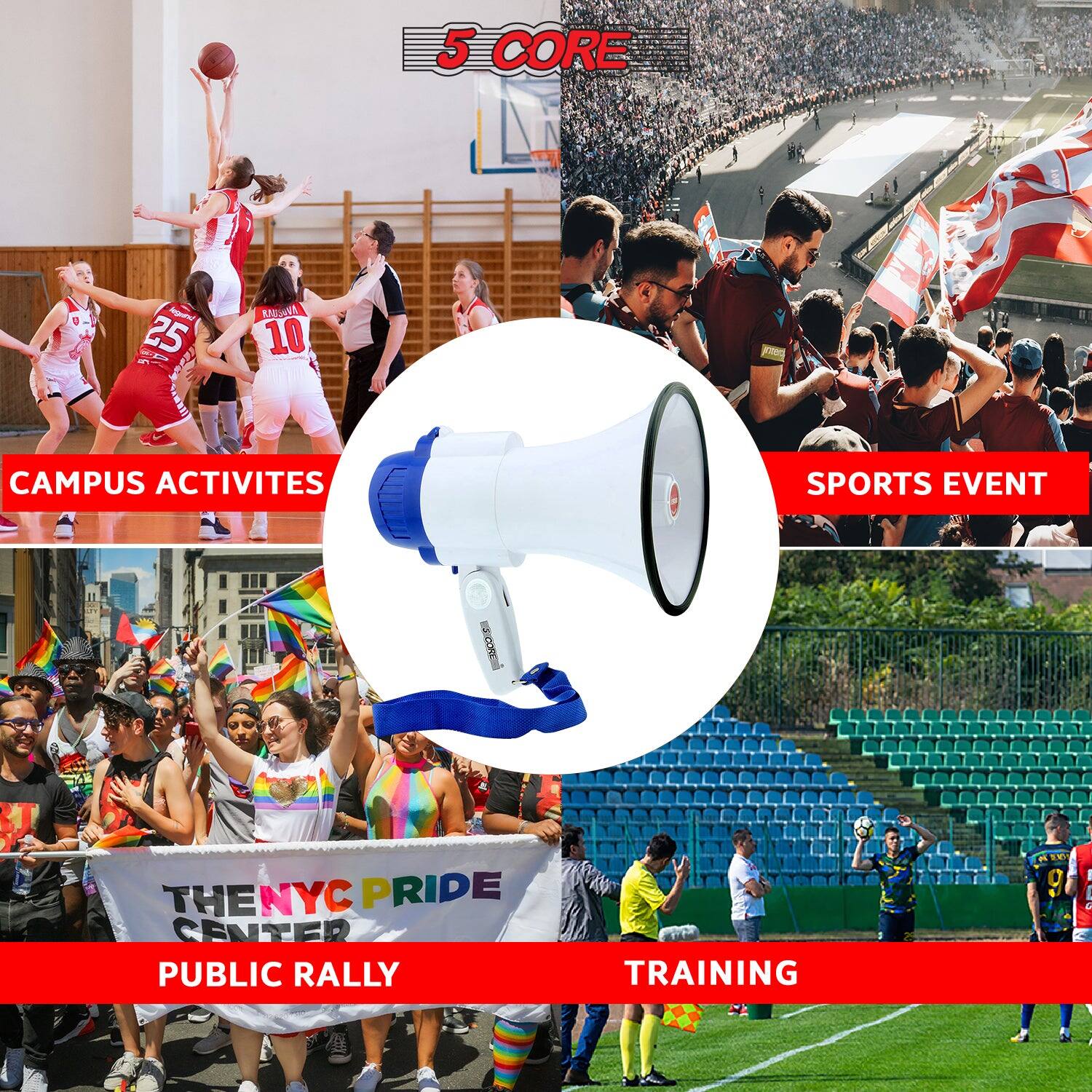 5 CORE

CAMPUS ACTIVITES

SPORTS EVENT

PUBLIC RALLY

TRAINING

THENYC PRIDE CENTER