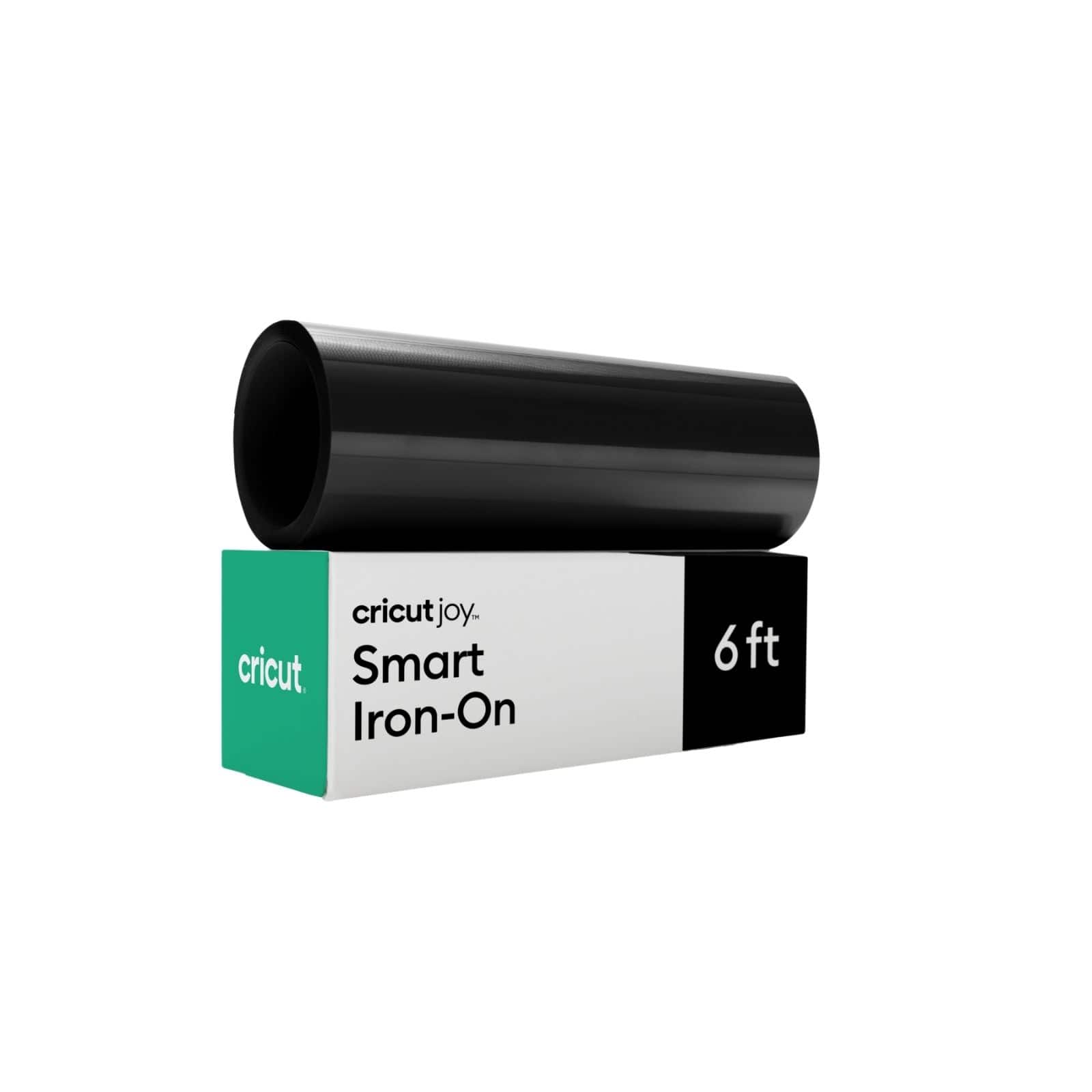 Cricut - Joy Smart Iron on, 5.5 in x 6 ft (1) - Black