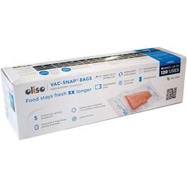Pro VAC-SNAP Food Storage Bags for Oliso Vacuum Sealers (Large)