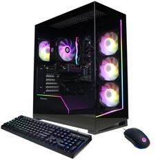 Front. CyberPowerPC - Gaming Desktop - Intel Core Ultra 225F - NVIDIA GeForce RTX 5060 Ti 8GB - 16GB DDR5 - 2TB PCIe 4.0 SSD - Black.