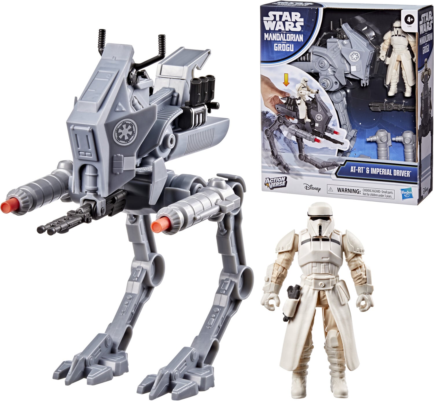 Hasbro - Star Wars - ActionVerse - AT-RT & Imperial Remnant AT-RT Driver Action Figure 2-Pack - COLLECTIBLES - Multicolor price history on PriceWatchPro
