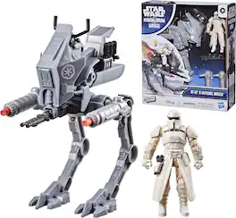 Hasbro - Star Wars - ActionVerse - AT-RT & Imperial Remnant AT-RT Driver Action Figure 2-Pack - COLLECTIBLES - Multicolor