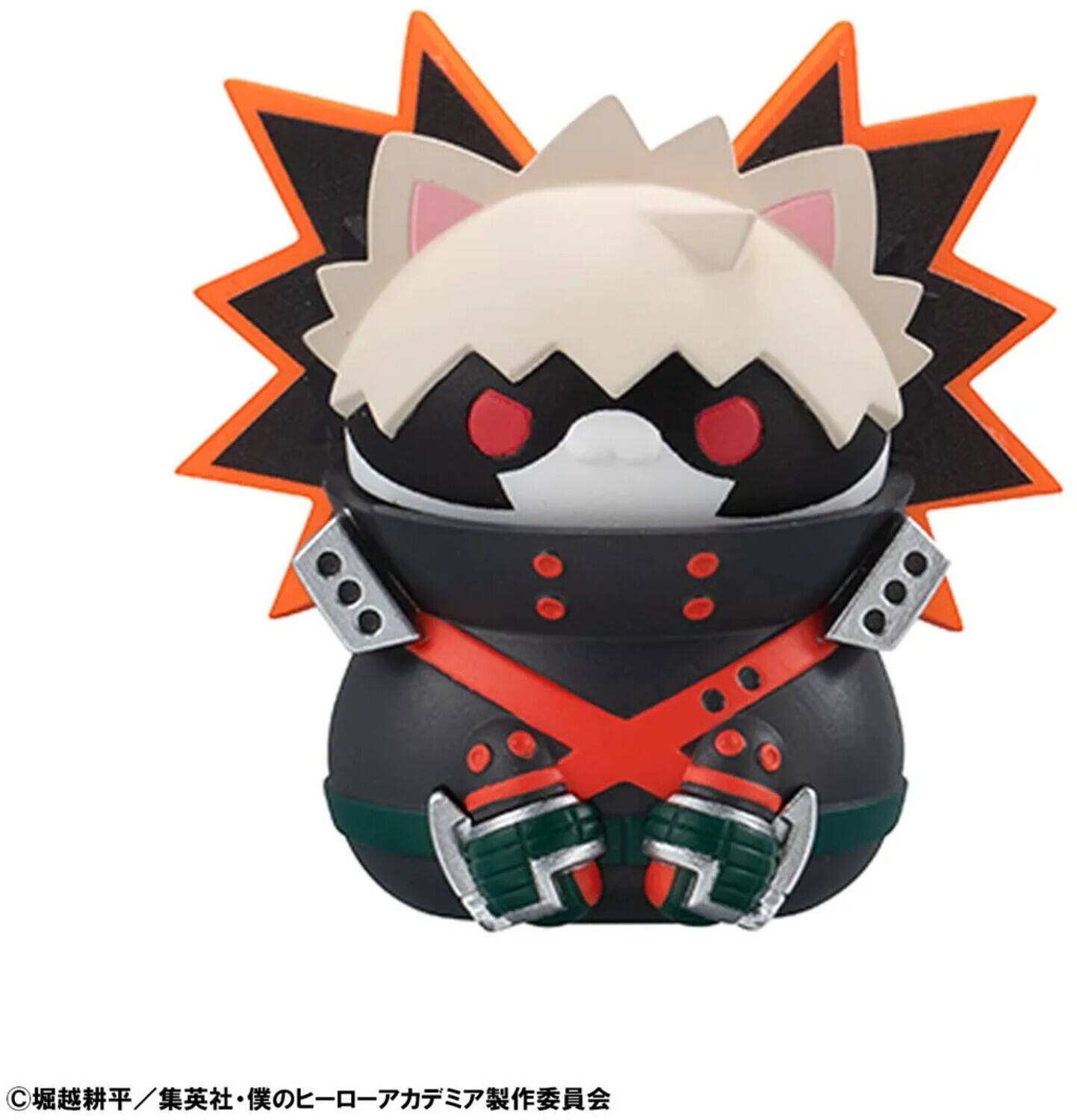 Alt View 1. Bandai - Megahouse - My Hero Academia - Heroaca Cats No 02 (Box/8) Mega Cat Project blindbox display   - COLLECTIBLES - Multicolor.