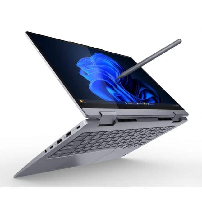 Lenovo - ThinkBook 14 G5 IAU 21SQ0000US 14" Touchscreen Convertible 2 in 1 Notebook - WUXGA - Intel Core Ultra 5 225U - 16 - Luna Gray