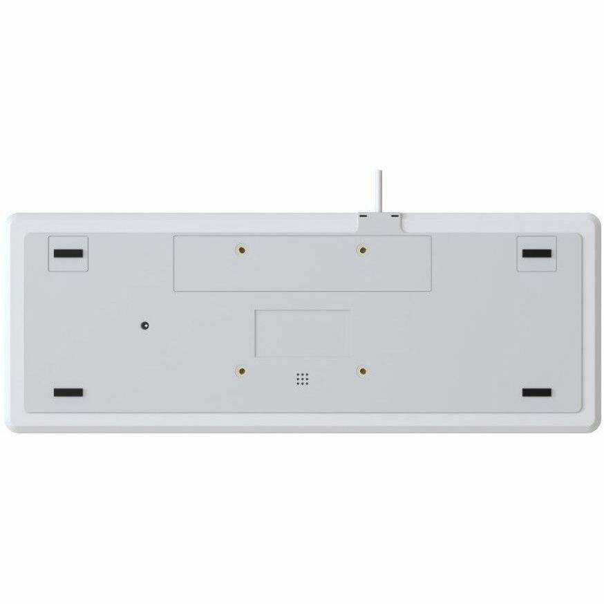 Alt View 2. TG3 Electronics - TG3 CK103S: Sealed, Washable Keyboard - Cable Connectivity - Compact - USB Interface - 103 Key(s) - Silicone Rubber - White.
