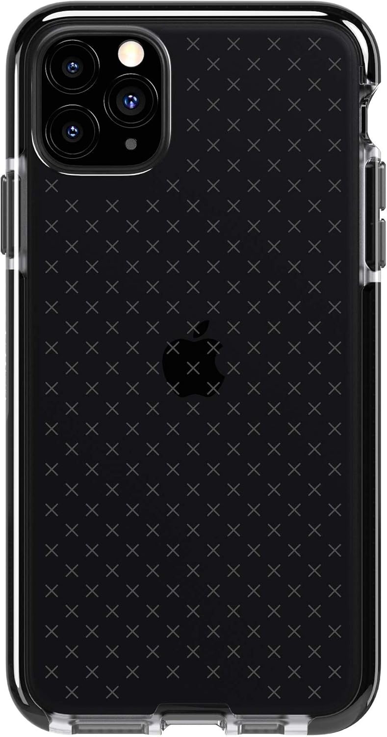 Front. Tech21 - Tech21 Evo Check Series Gel Case for Apple iPhone 11 Pro Max - Smokey Black - Smokey Black.
