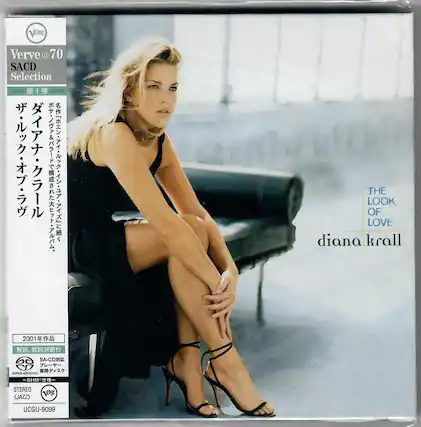 Verve @ 70 SACD Selection 1
THE LOOK OF LOVE
diana krall
2001
OC SA-CD
S
SUPER MARO-CD ~SHM STEREO Vog (JAZZ)
UCGU-9099