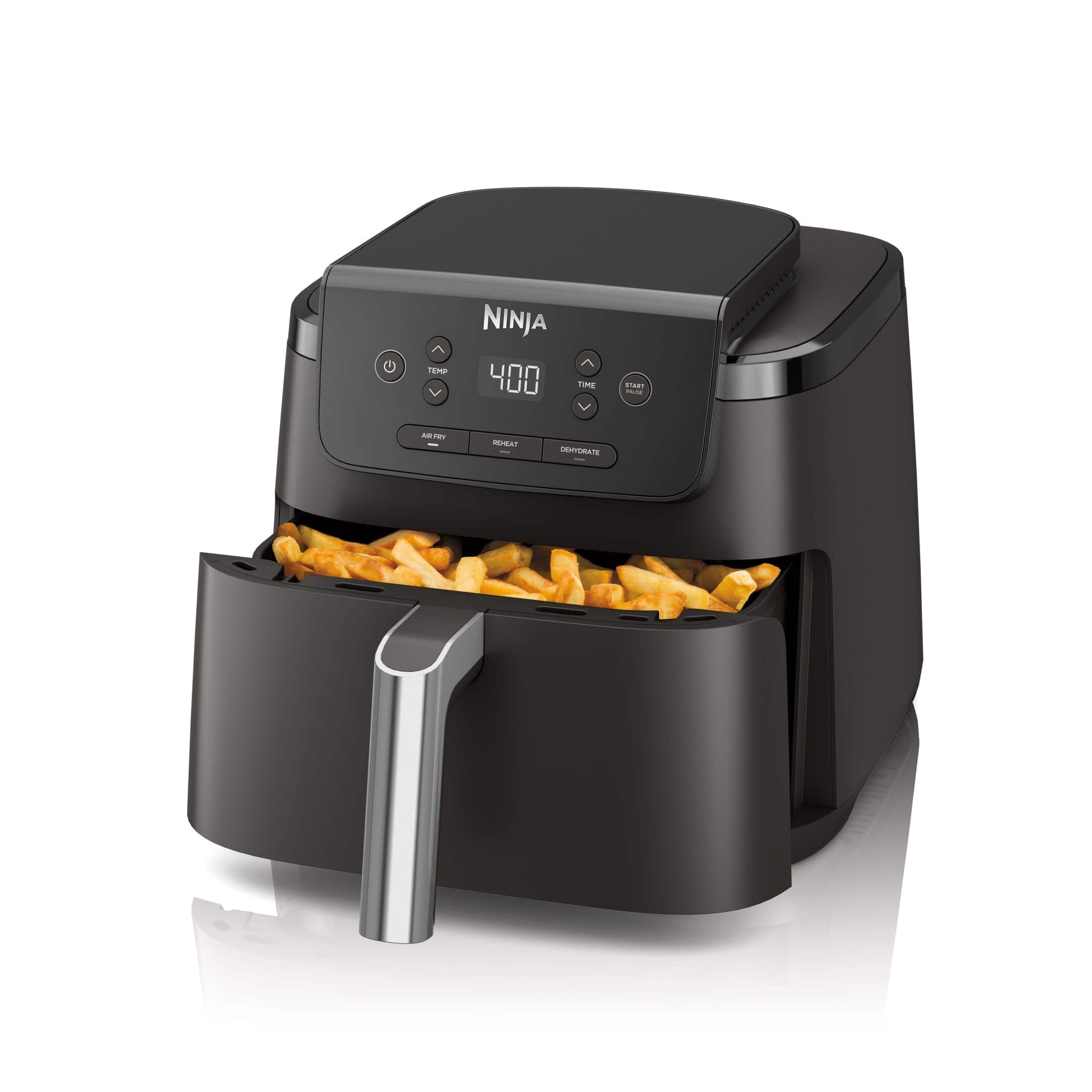 Ninja Refurbished Excellent 5 Qt Air Fryer Pro XL AF140H Black