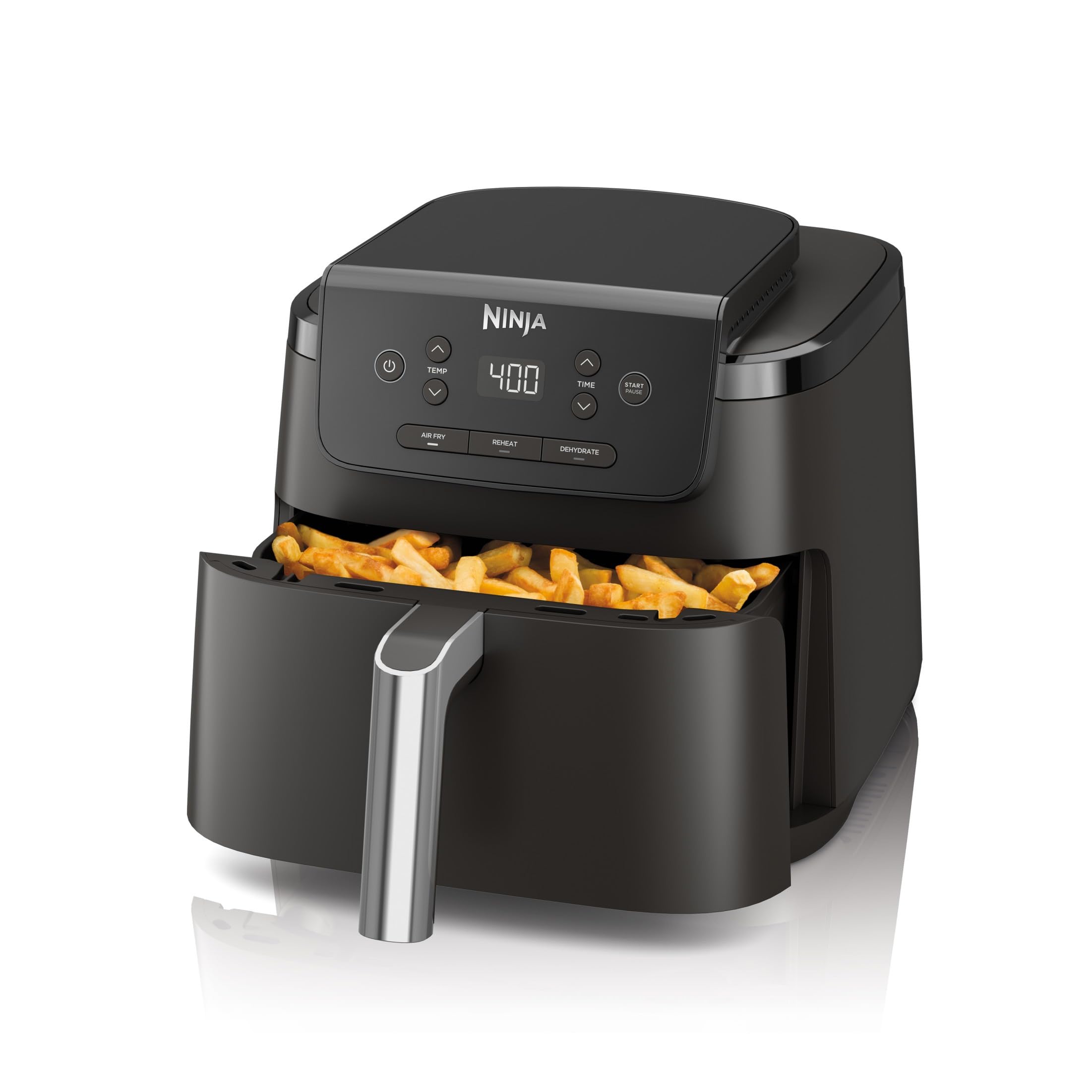 Ninja - Refurbished Excellent - 5 Qt Air Fryer Pro XL AF140H - Black