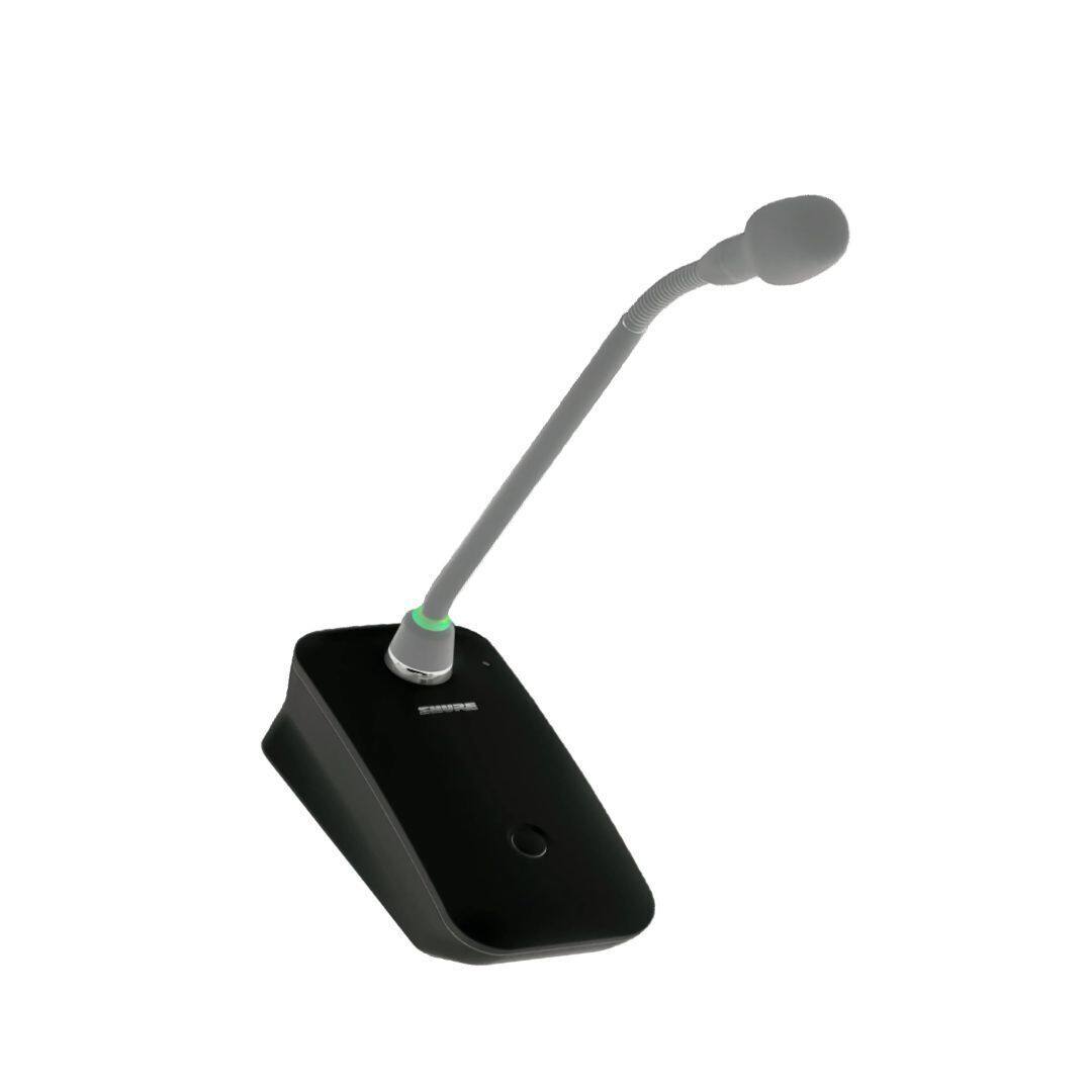Angle. Shure - Shure ULXD8 Digital Wireless Gooseneck Base Transmitter with No Mic.