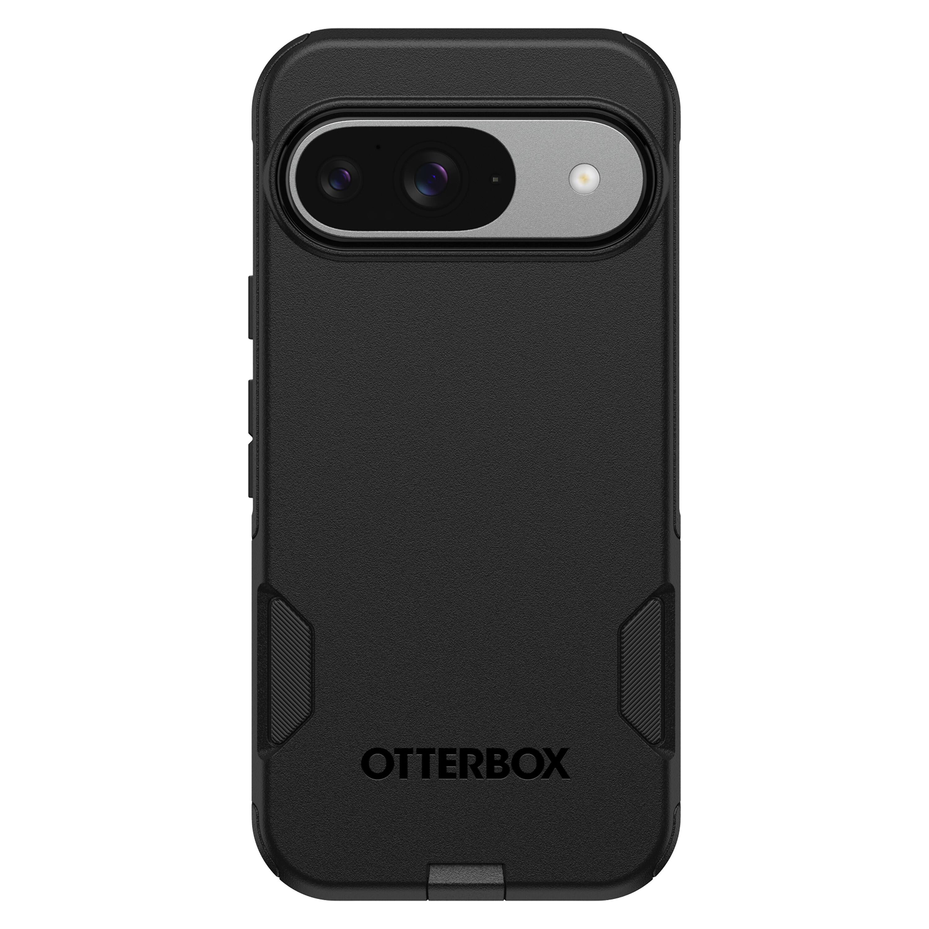 Angle. OtterBox - Commuter Series Hard Shell for Google Pixel 9 / Pixel 9 Pro - Black.