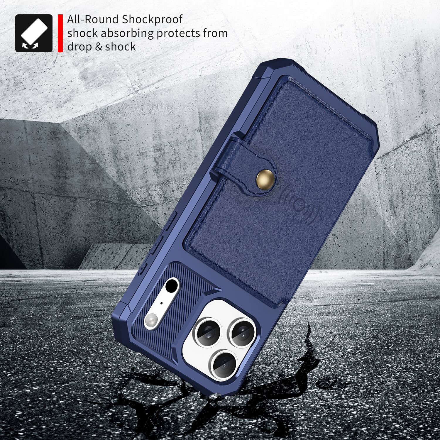 All-Round Shockproof shock absorbing protects from drop & shock
