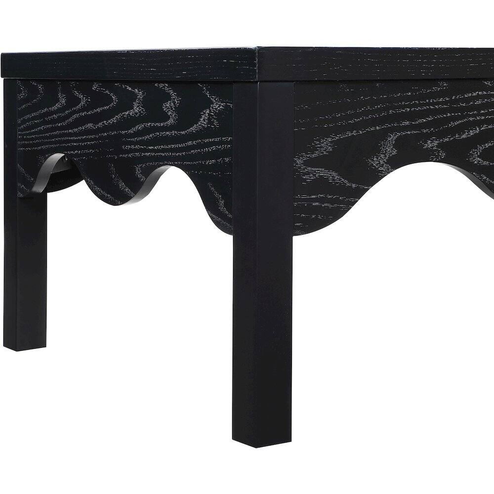 Alt View 2. Meridian Furniture - Fiora Black Coffee Table - Black.