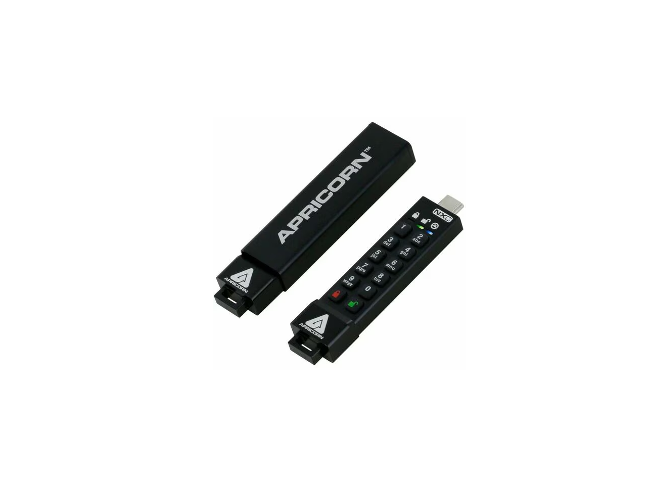 TM APRICORN del 3 1 abc 2 5 4 e phl 7 6 pqre anD 4 9 8 wxyz tuv APRICORN 0 NXC N 2 APPCOIN