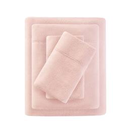 Gracie Mills - Lenora Microfleece Cozy Sheet Set - Blush