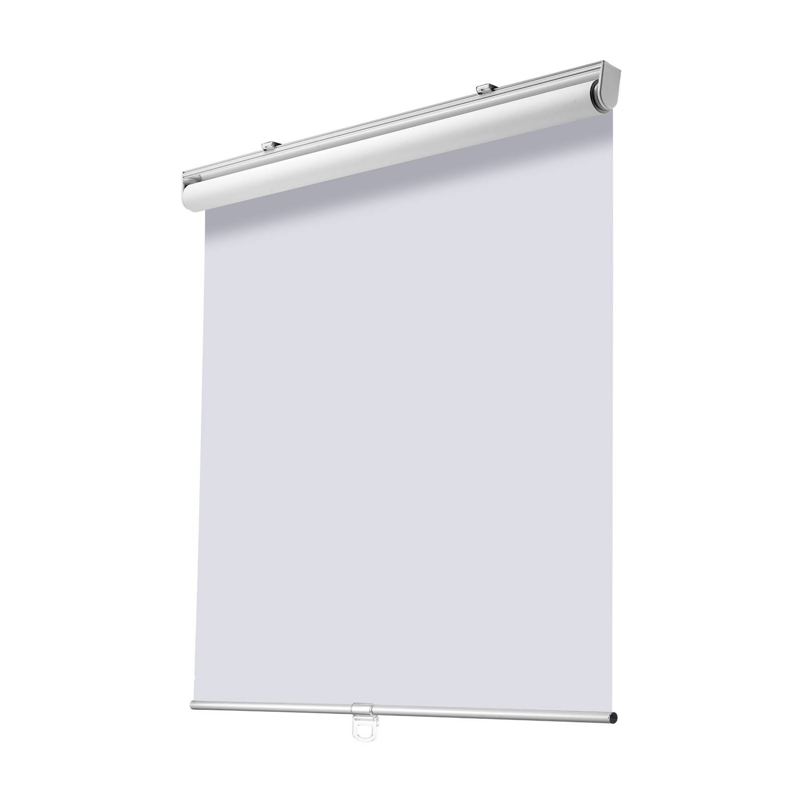 Alt View 5. VEVOR - Cordless Roller Shades, 34 x 72 in, Pull Down Blackout Blinds for Windows Room Darkening, Thermal Insulated - White.