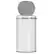 Alt View 15. iTouchless - 8 Gallon Touchless Sensor Trash Can with AbsorbX Odor Control System, White Stainless Steel Round Shape Kitchen Bin - Pearl White.