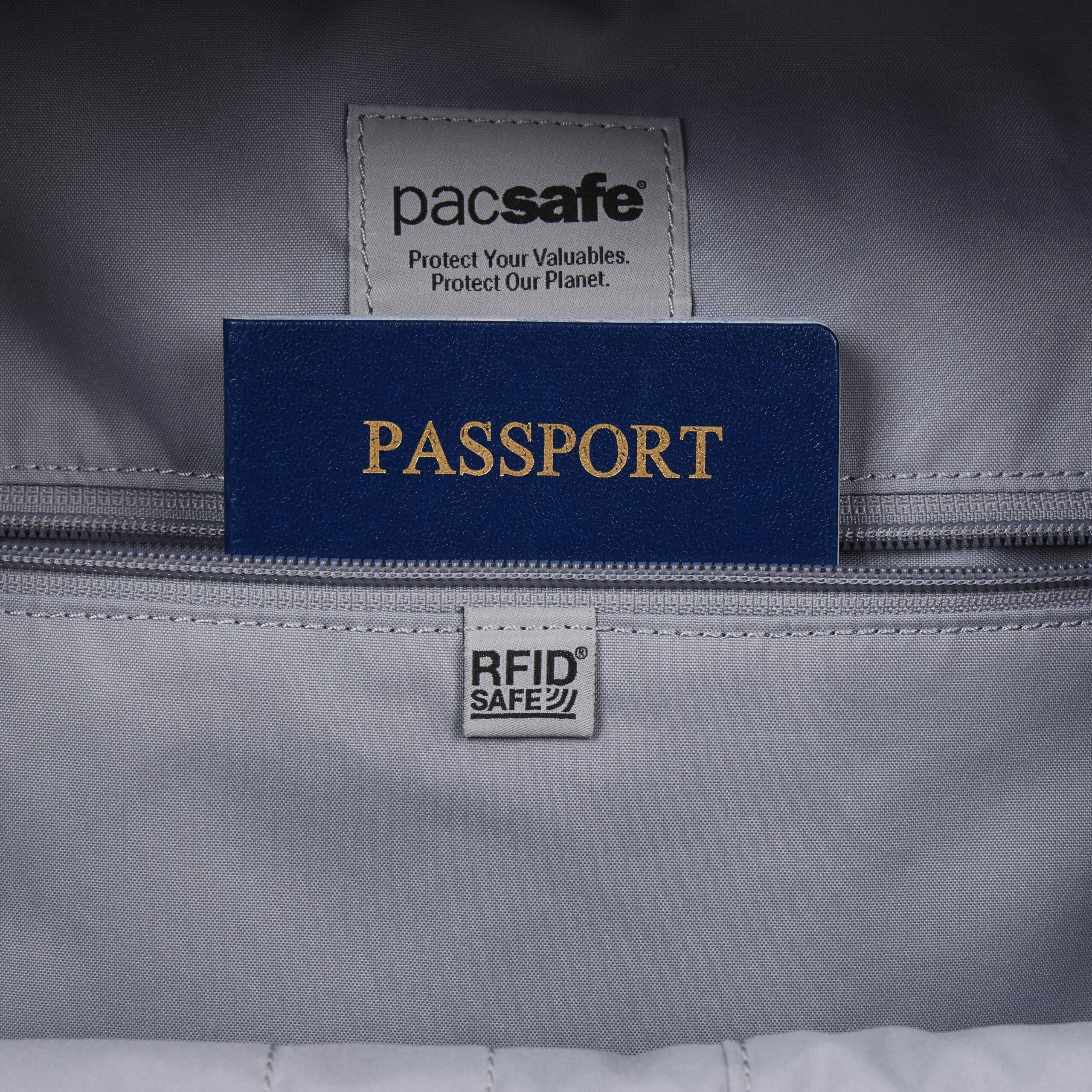 pacsafe Protect Your Valuables. Protect Our Planet.
PASSPORT
RFID SAFE