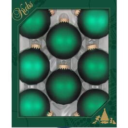 Christmas by Krebs Velvet Ball Ornament (Case of 12) - Green
