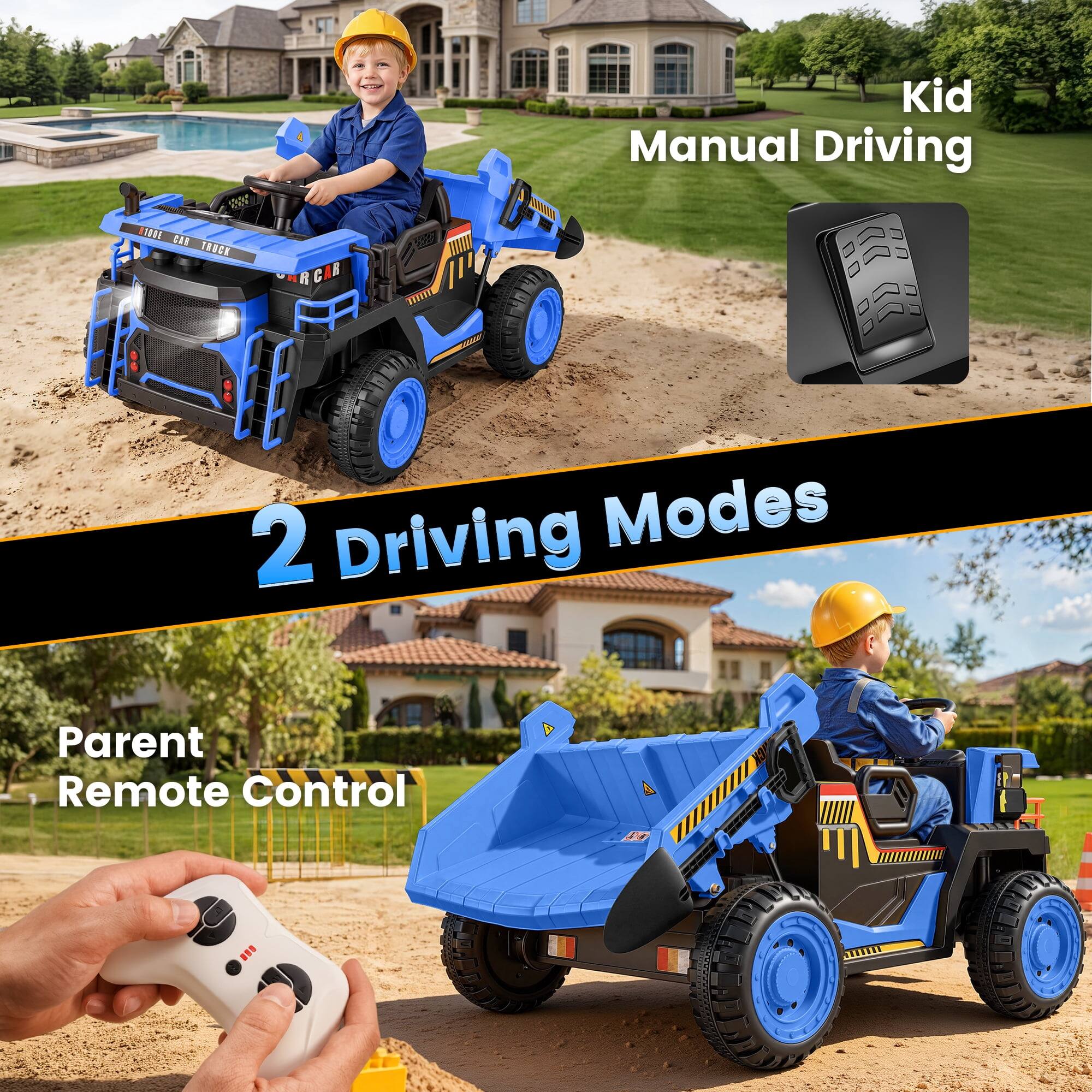 Kid Manual Driving  
NEGGE CAR TRUCK  
2 Driving Modes  
Parent Remote Control