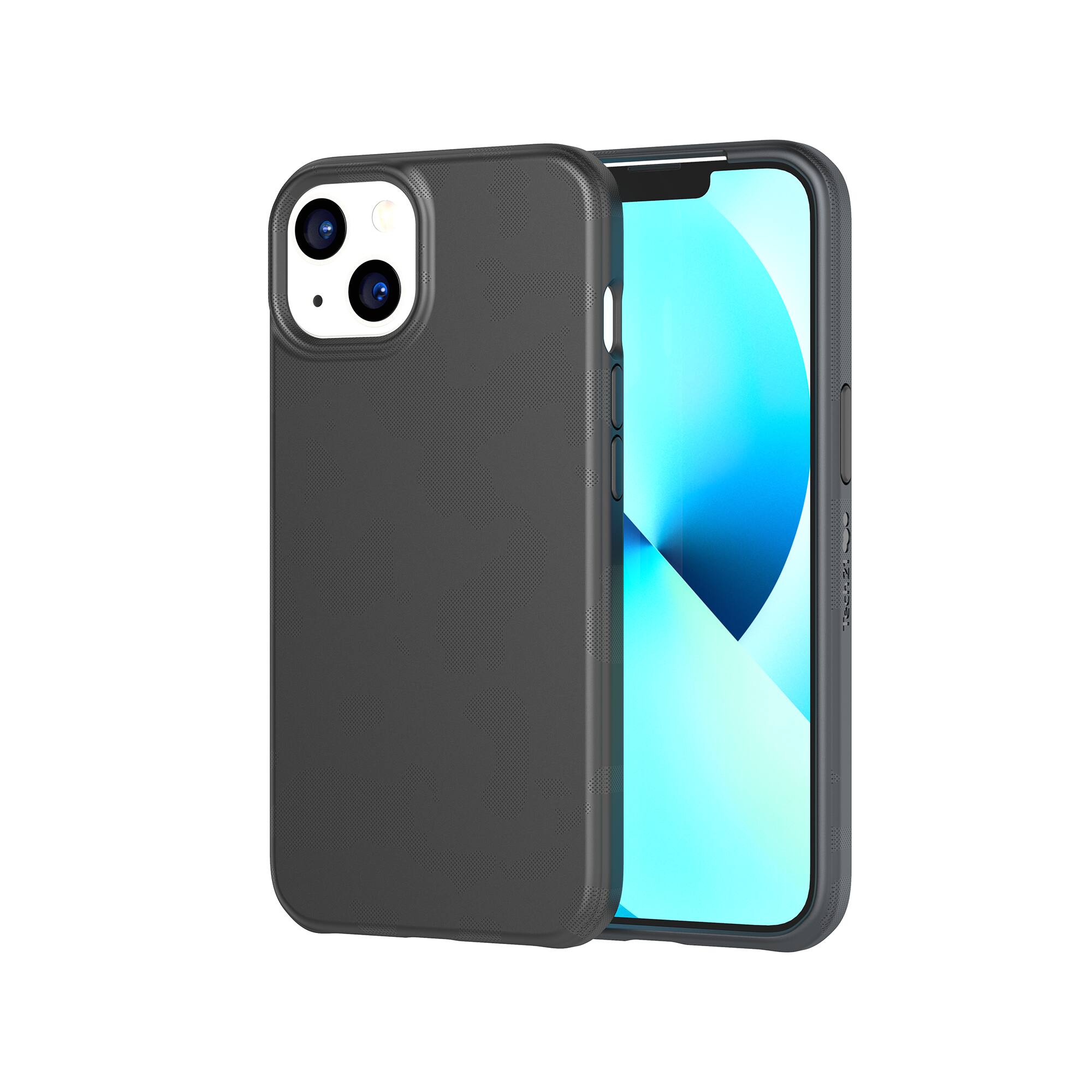 Alt View 12. Tech21 - Recovrd Hard Shell Case for Apple iPhone 13 - Camo Black.