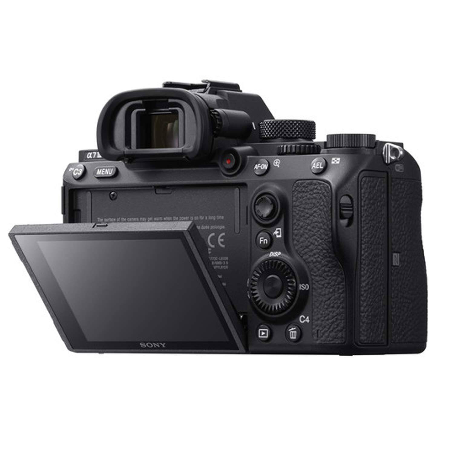 a7R IV MENU AF-ON AEL Fn DISP ISO C4 SONY