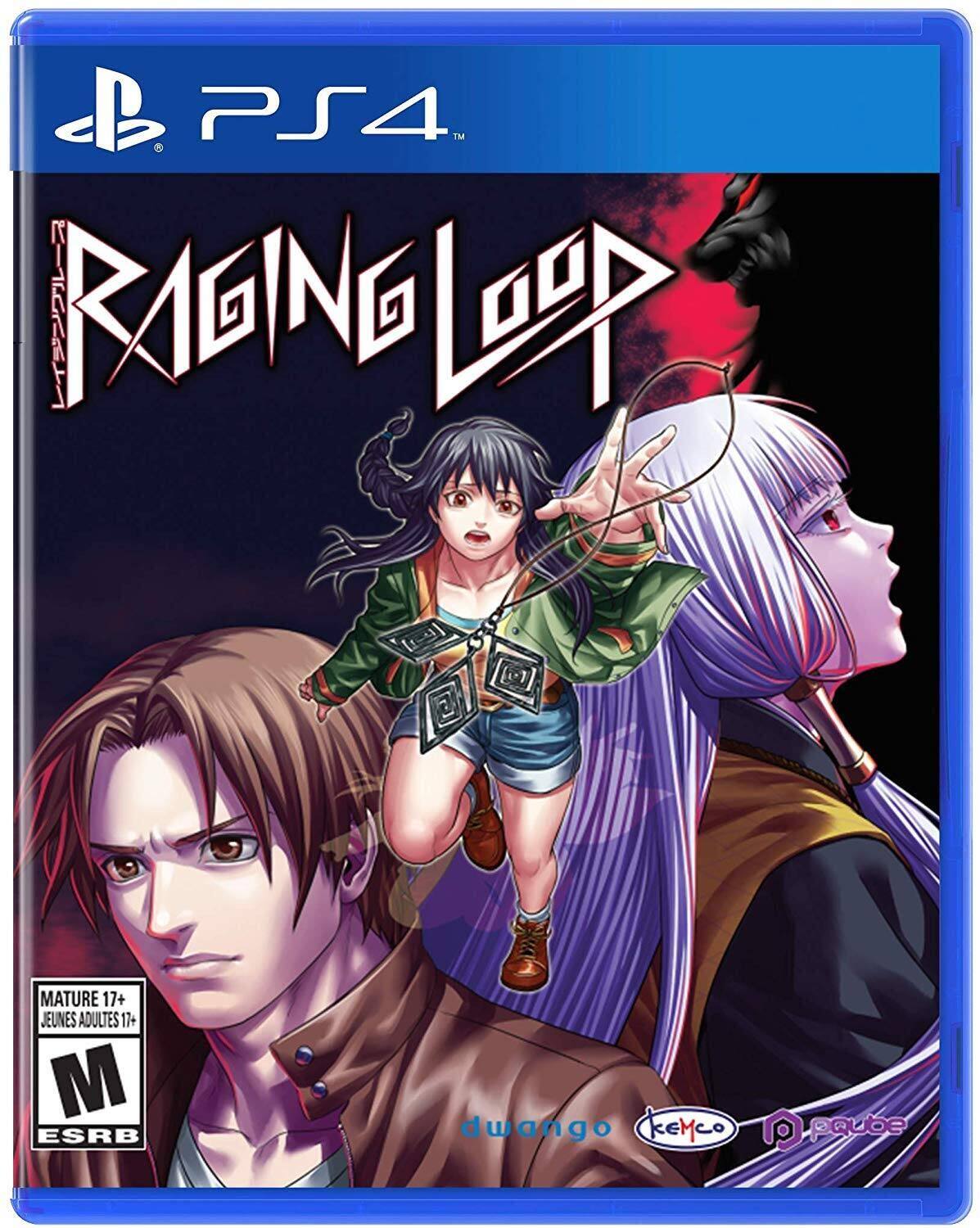 PS4™  
RAGING LOOP  

MATURE 17+  
JEUNES ADULTES 17+  
ESRB  

dwango  
KEMCO  
PQube - M (Mature 17+)