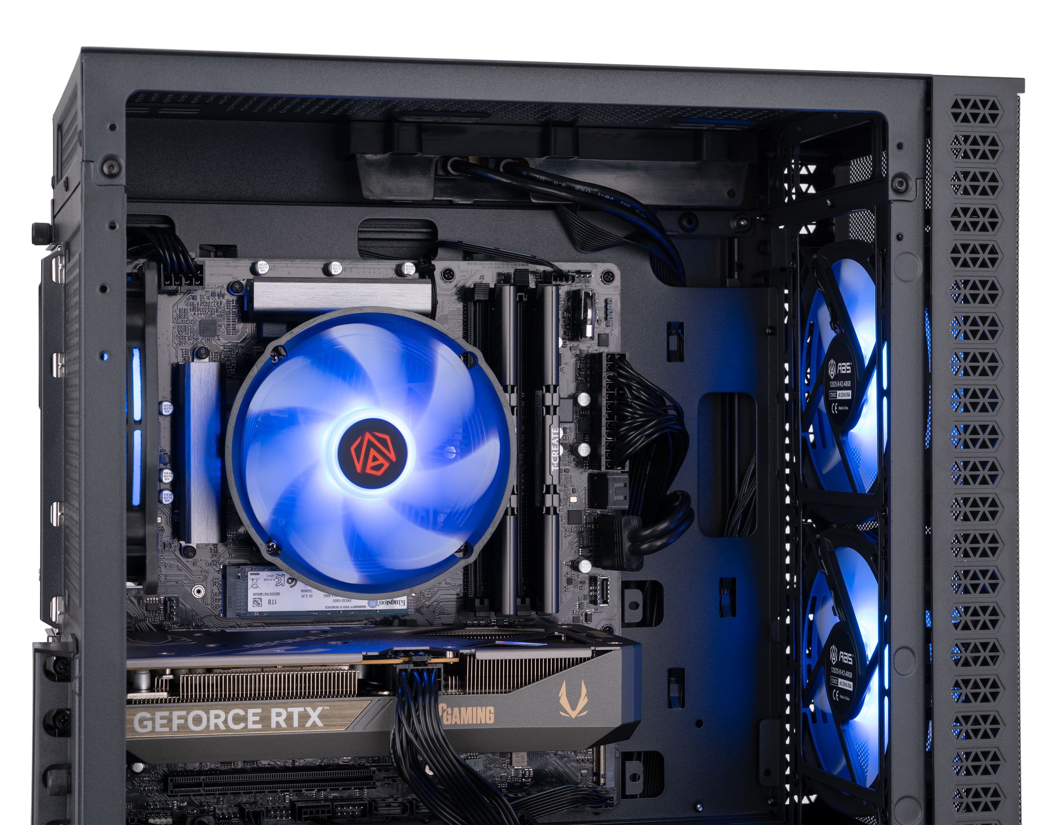 ADVANCED BATTLESTATIONS ABS Cyclone Aqua Gaming Desktop PC