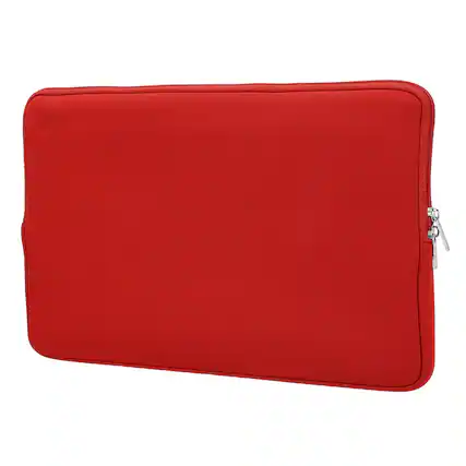 Front. Unique Bargains - Laptop Case - Polyester Computer Sleeve Carrying Bag, Waterproof Protective Cover for 17" Notebook - Red.