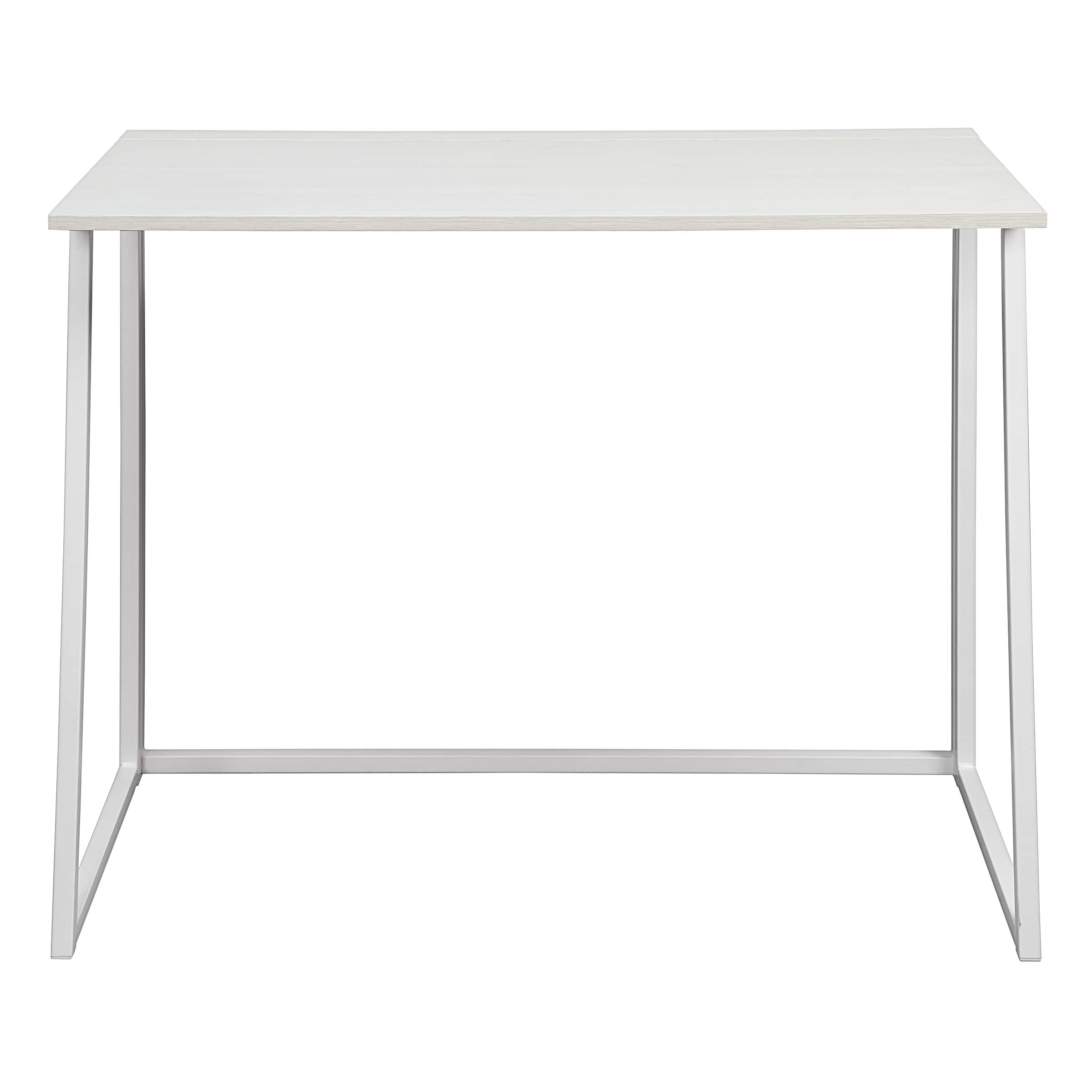 Front Zoom. OSP Home Furnishings - Contempo Toolless Folding Desk - Ozark Ash.