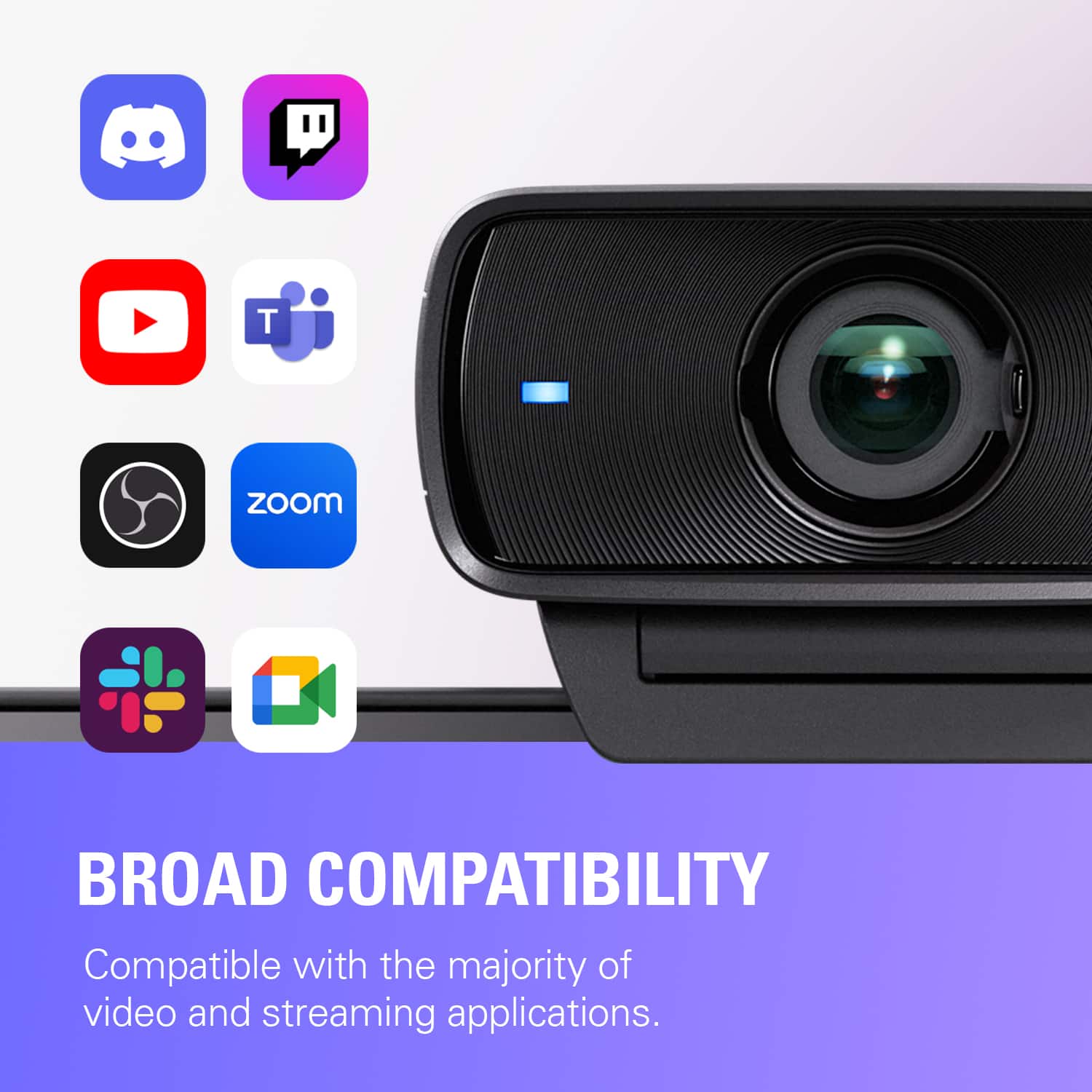 Elgato Facecam MK.2 Full HD 1080p60 Webcam for Video Conferencing