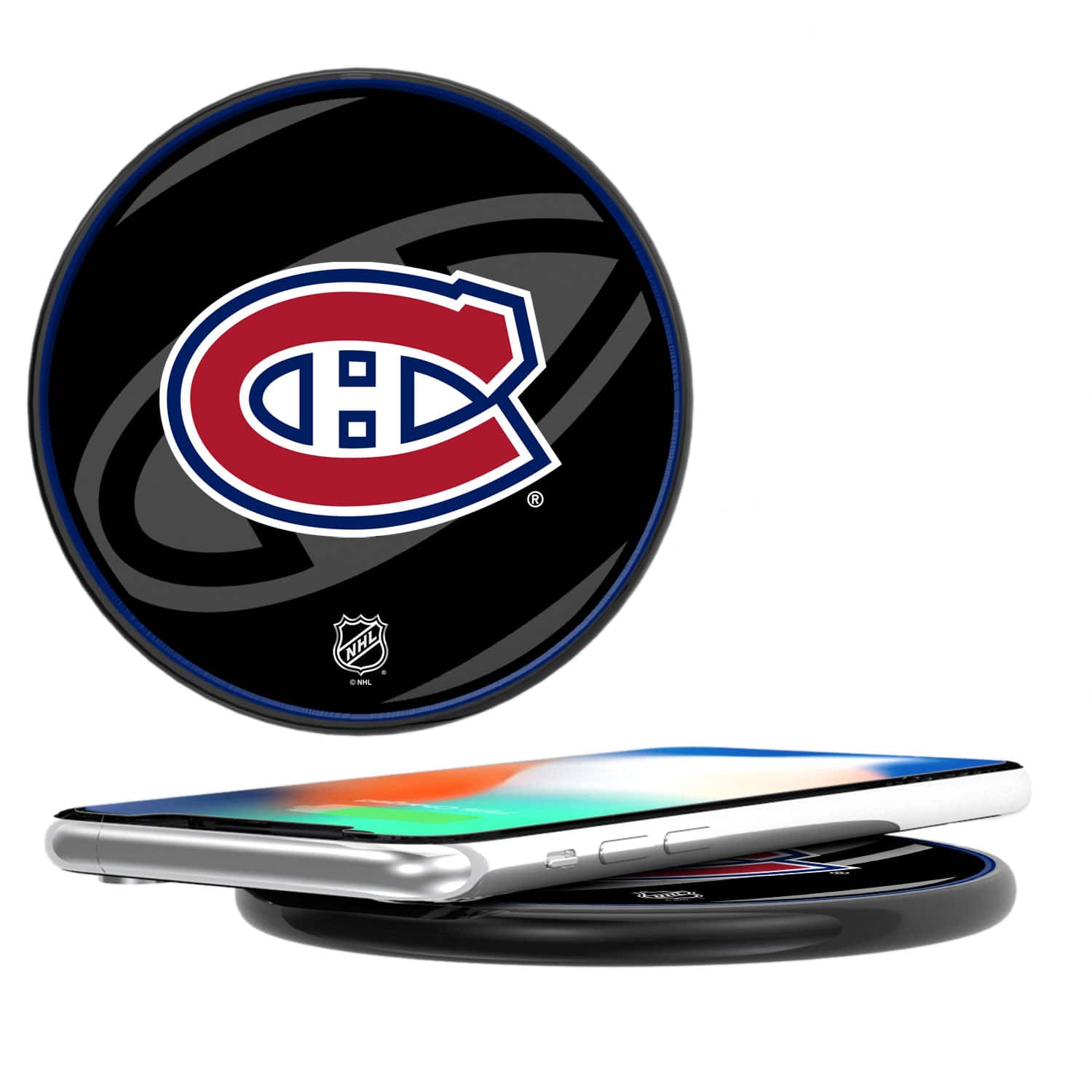 Keyscaper - Montreal Canadiens Wireless Charger - Multicolor