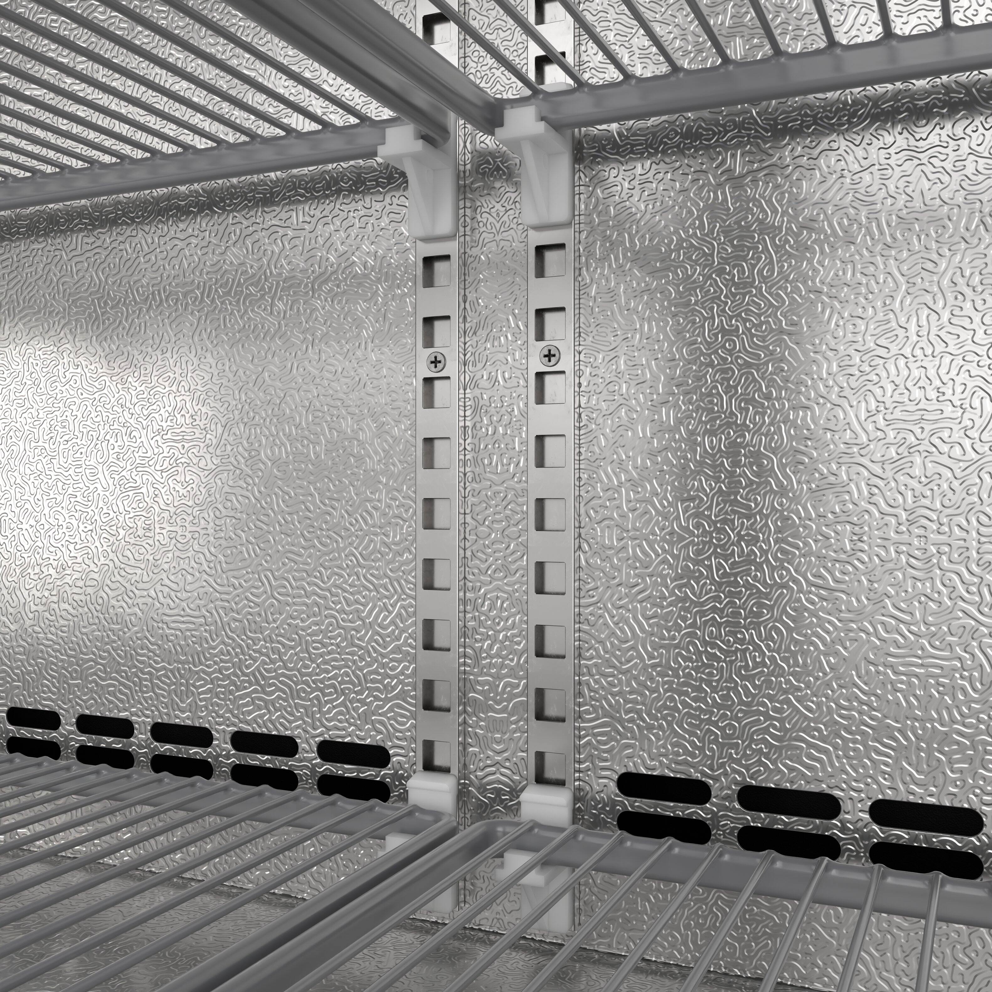 Alt View 7. Koolmore - 35 in. Two-Door Back Bar Refrigerator - 7.4 Cu Ft. BC-2DSW-BK - Black.