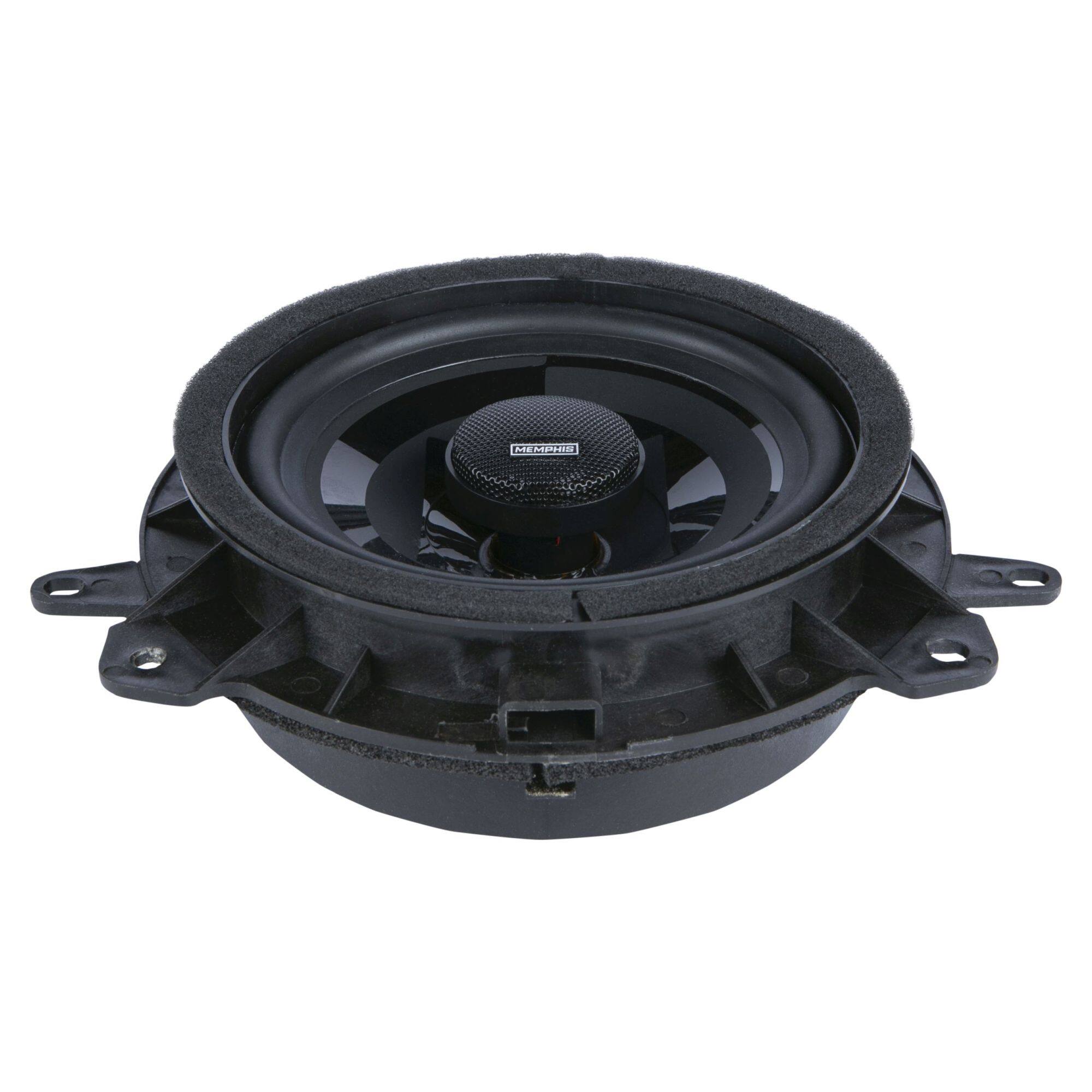 Alt View 10. Memphis Car Audio - Memphis Audio PRXTY60 Power Reference Series 6.5" 2-Way Coaxial Speakers compatible with Toyota OEM fit - Black/Gray.